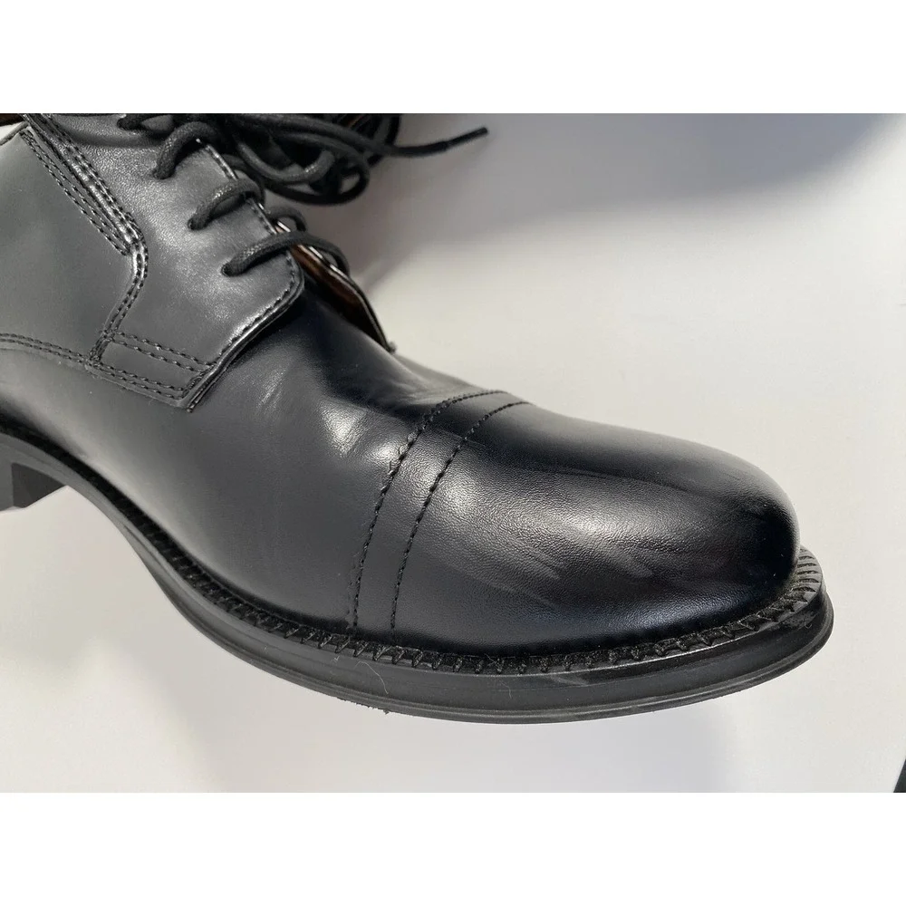 Dockers Black Business Dress Cap Toe Oxford Shoes 90-26264 MENS SIZE 8.5 W
